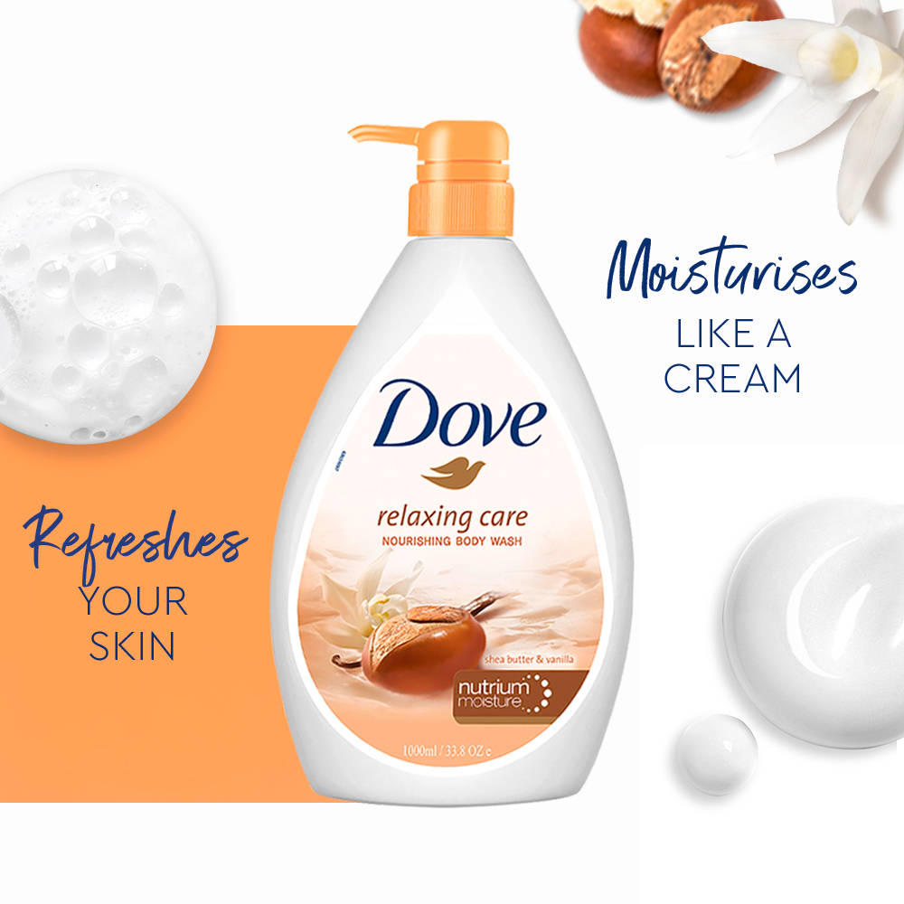 Body Wash - Relaxing Care Shea Butter & Vanilla Nourishing | B20 - view 4