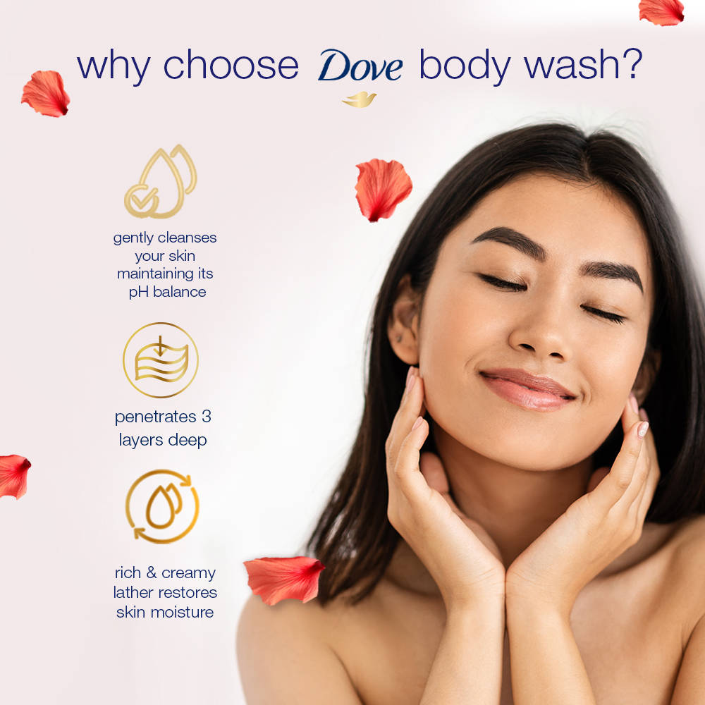 Body Wash - Relaxing Care Almond Cream & Hibiscus Nourishing | B20 - view 3