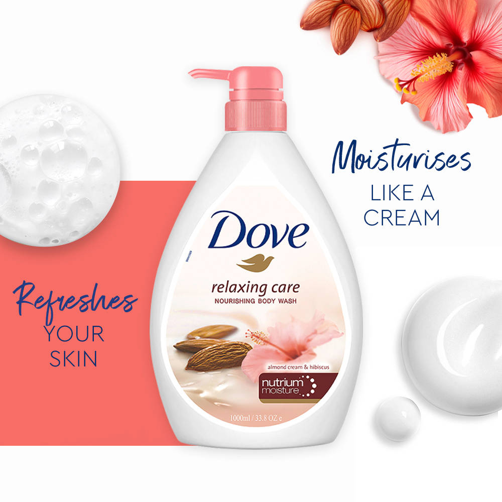 Body Wash - Relaxing Care Almond Cream & Hibiscus Nourishing | B20 - view 4