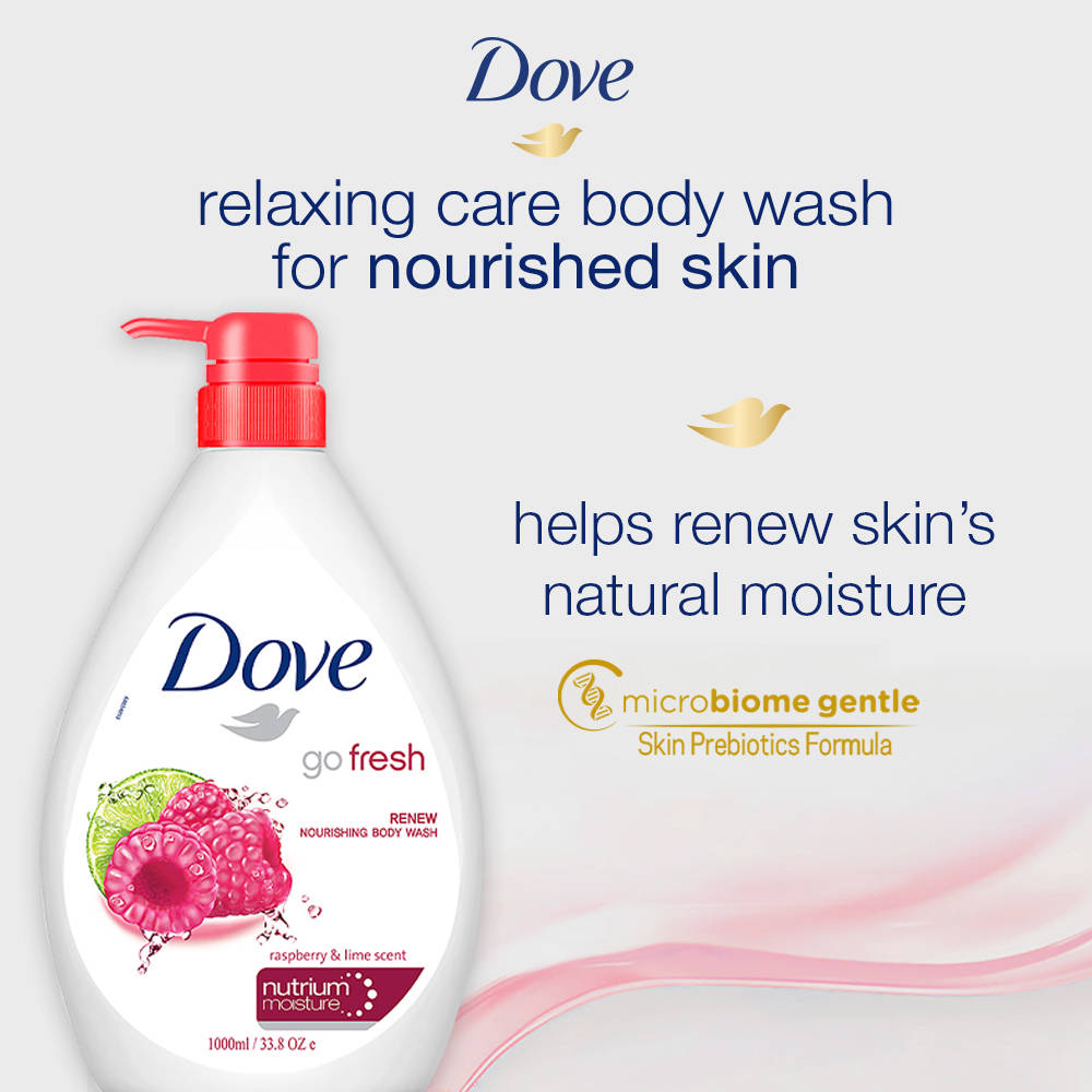 Body Wash - Renew Raspberry & Lime Scent Nourishing | B20 - view 4