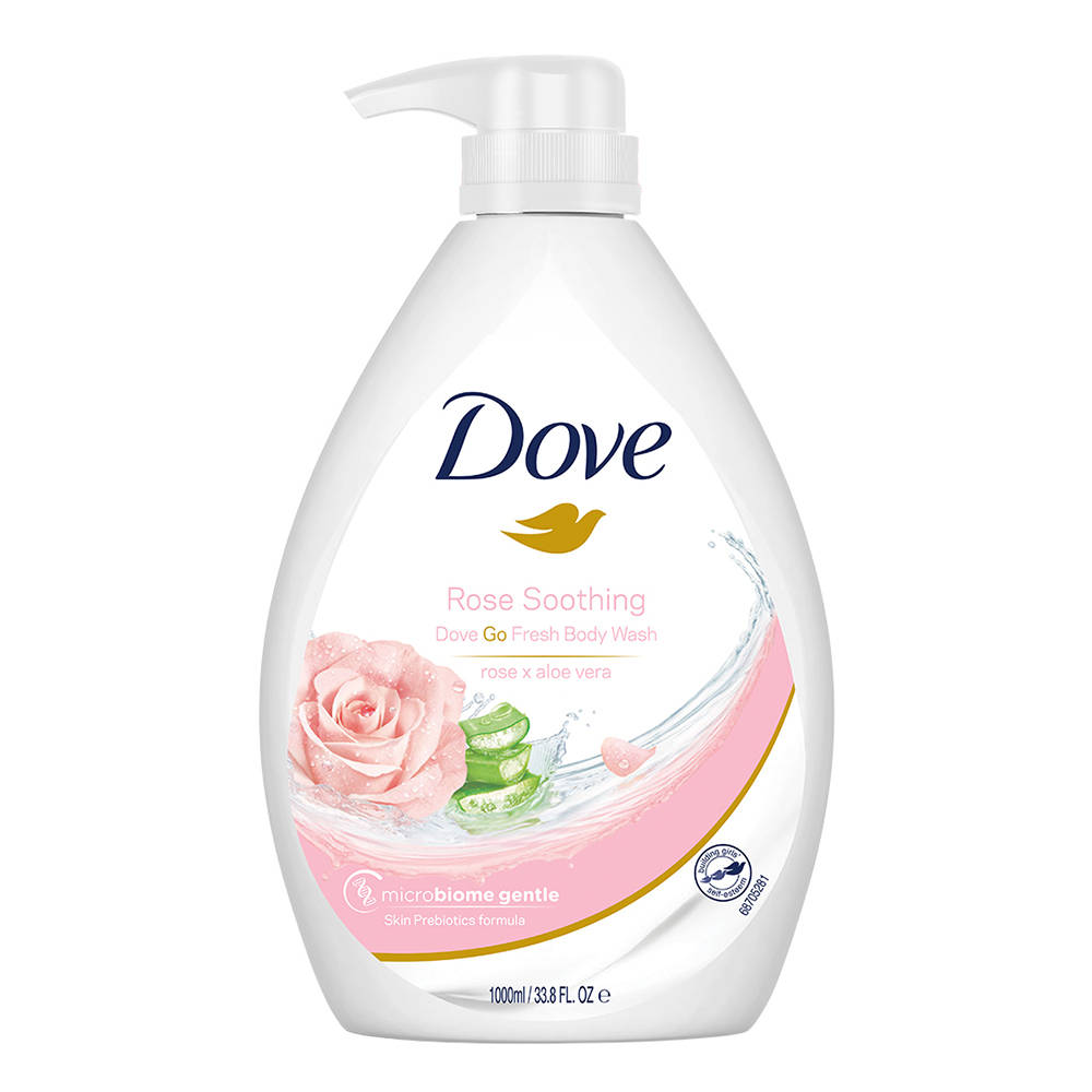 Body Wash- Soothing Rose & Aloe Vera Body | B20 - view 1