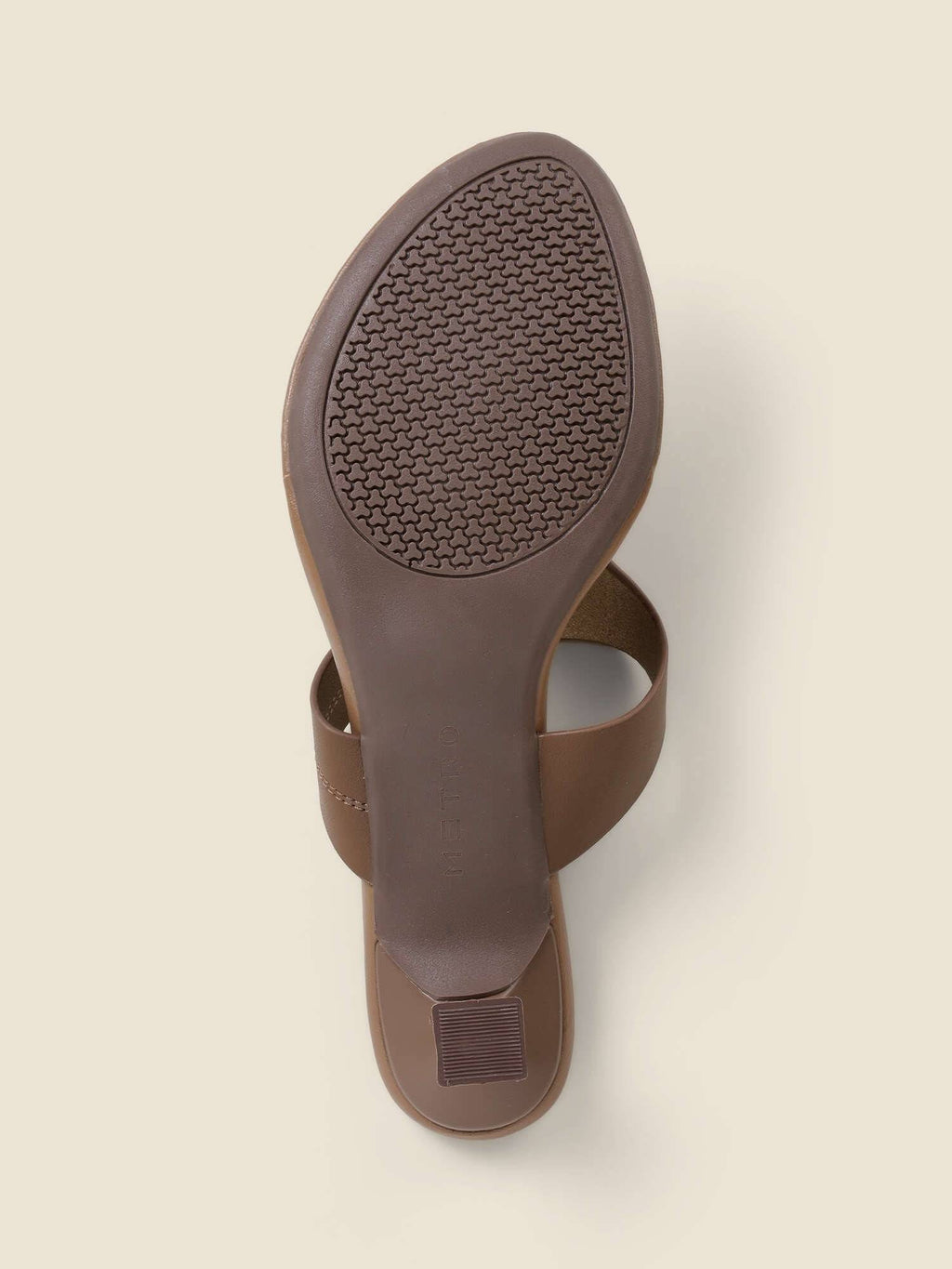 Women Beige Kitten Heels | H78 - view 5