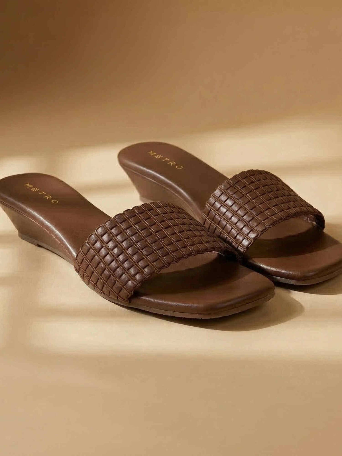 Women Brown Wedges Heels | H78 - view 1