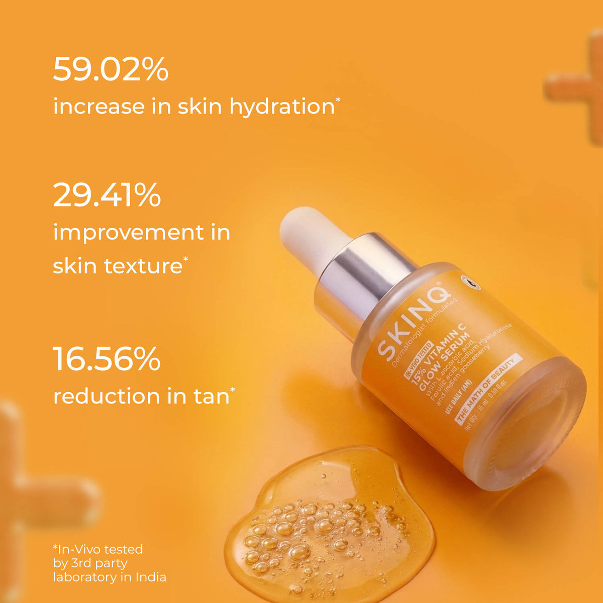 15% Vitamin C Detan Face Serum for Dark Spots & Dull Skin, Brightens & Evens Skin Tone | Z8 - view 5