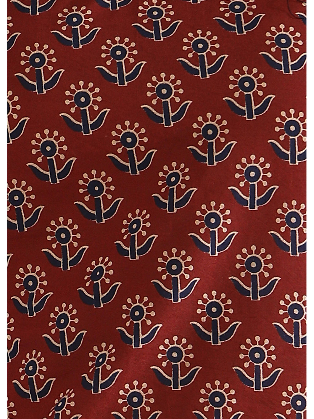 Women Maroon Floral Kurta | KDG - view 8