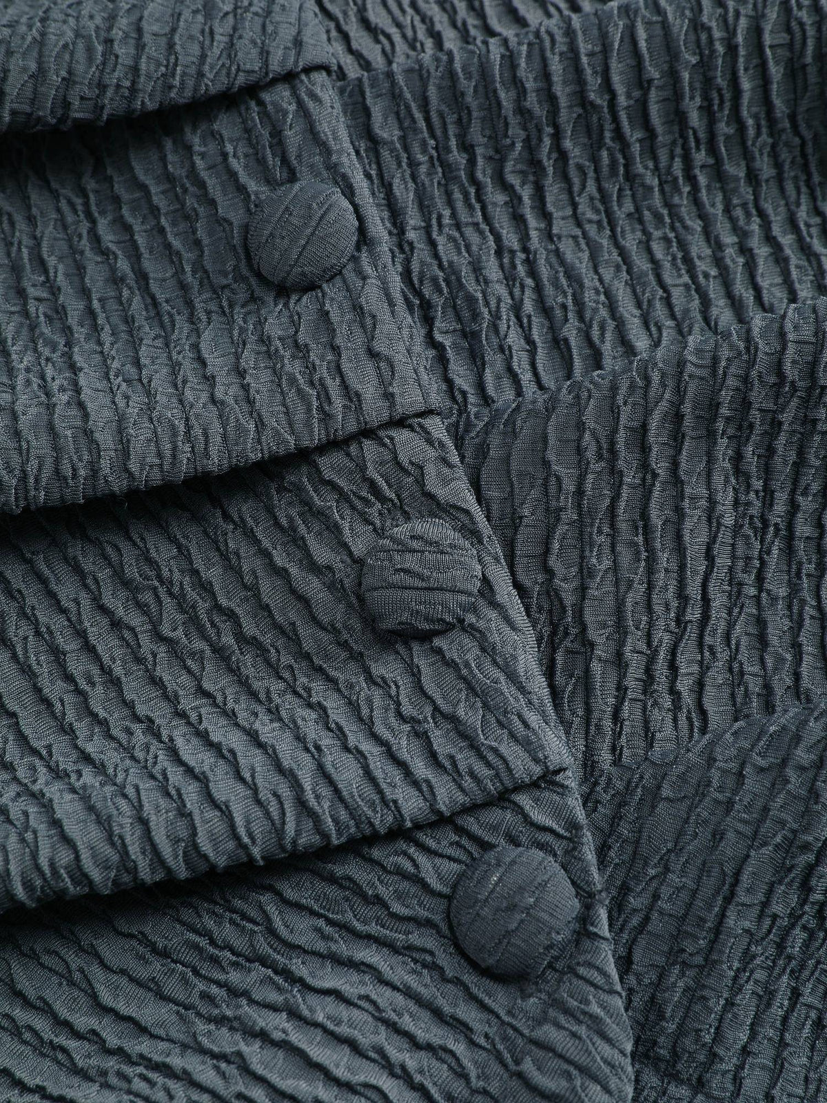 Solid Texture Button Tube Top | TT90 - view 2