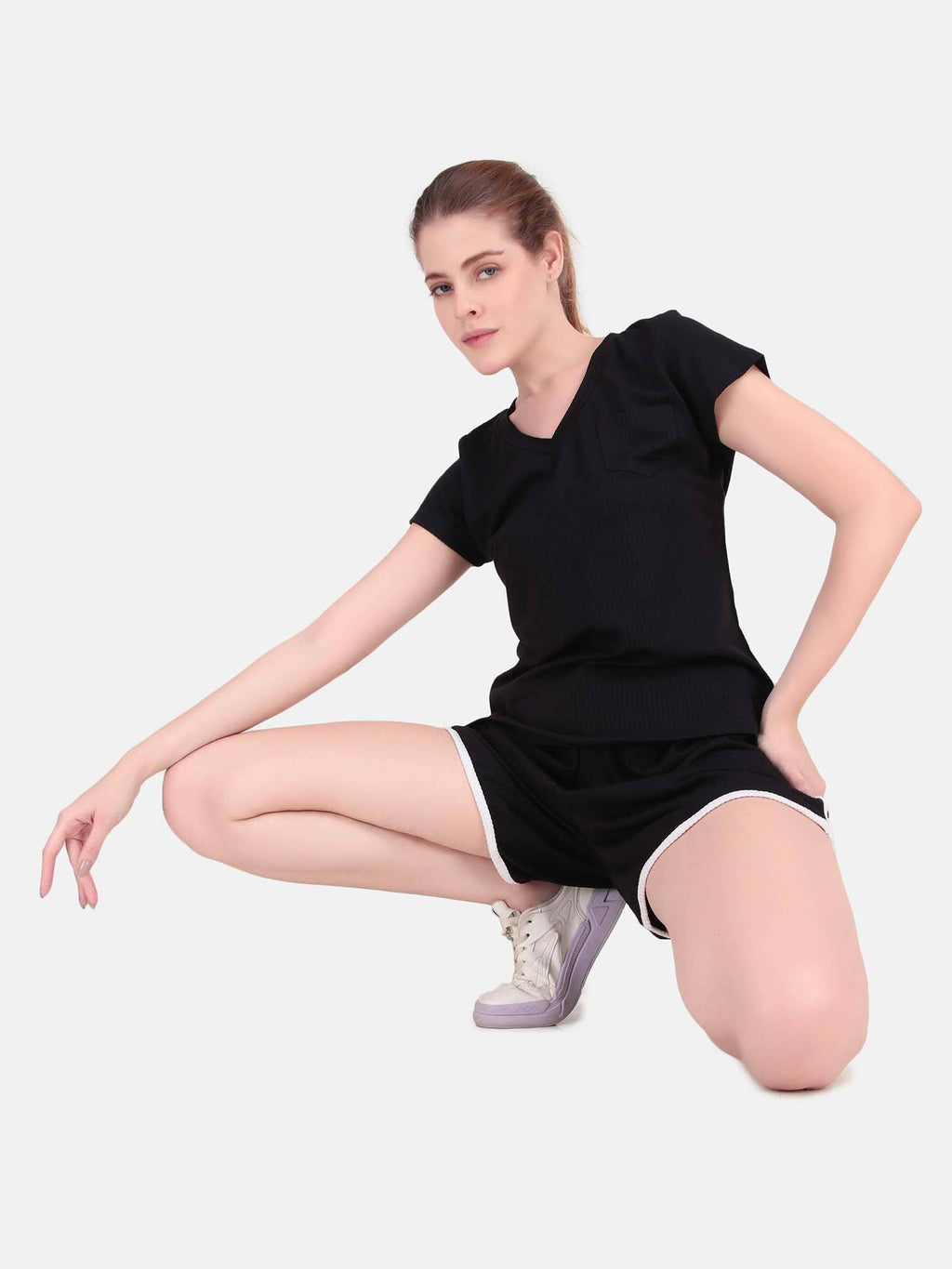 Drift Shorts Women Black - view 4