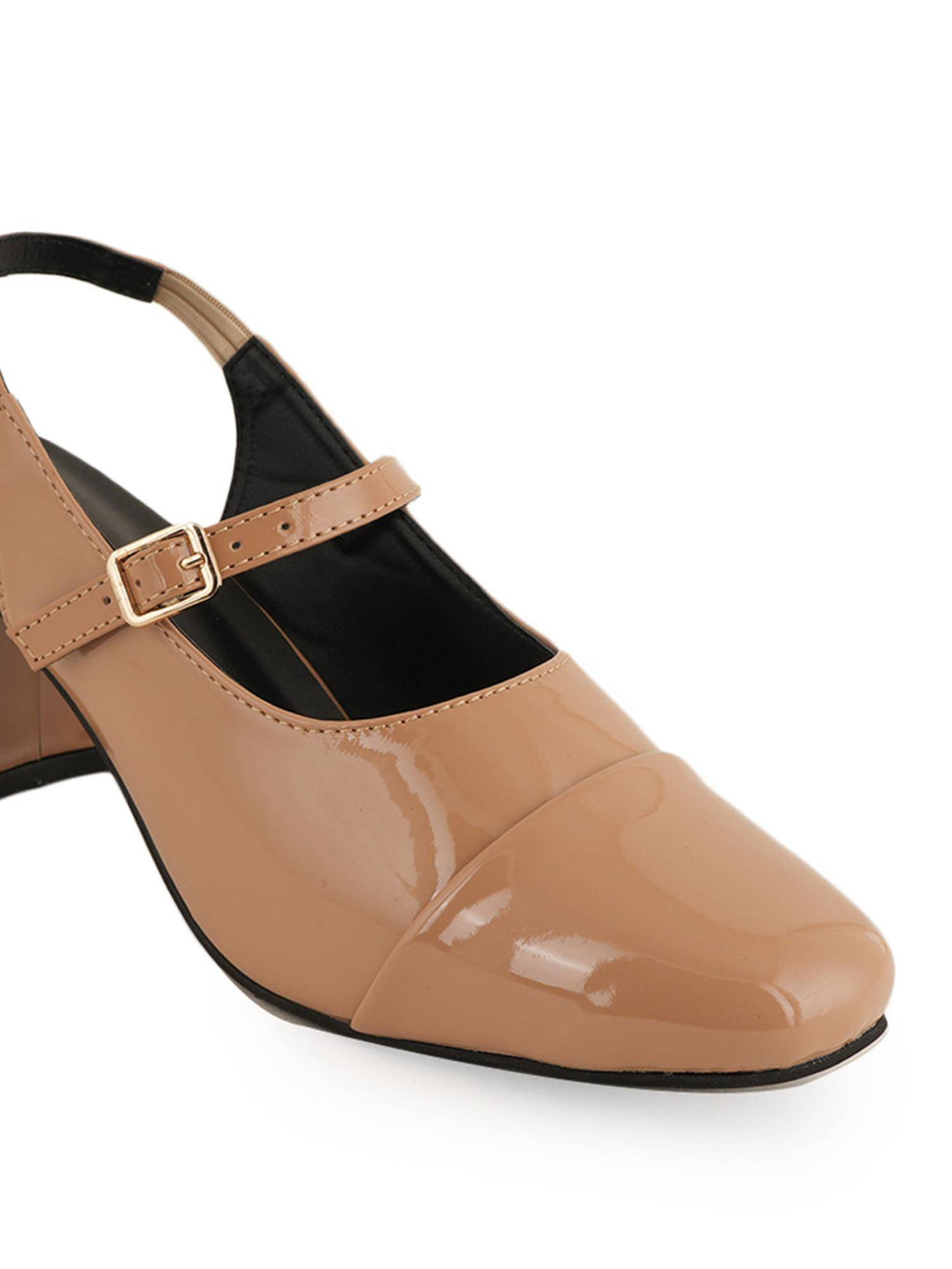 Women Mules Heels - Beige | H78 - view 4