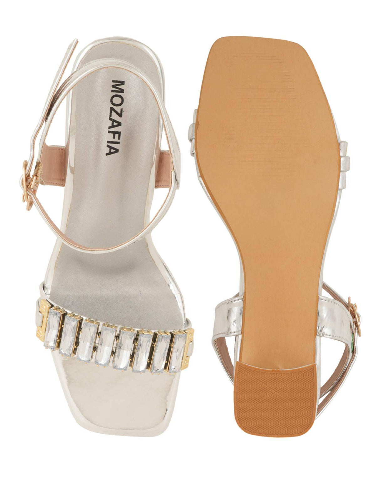 Women Sandal Heels - Gold | H78 - view 13
