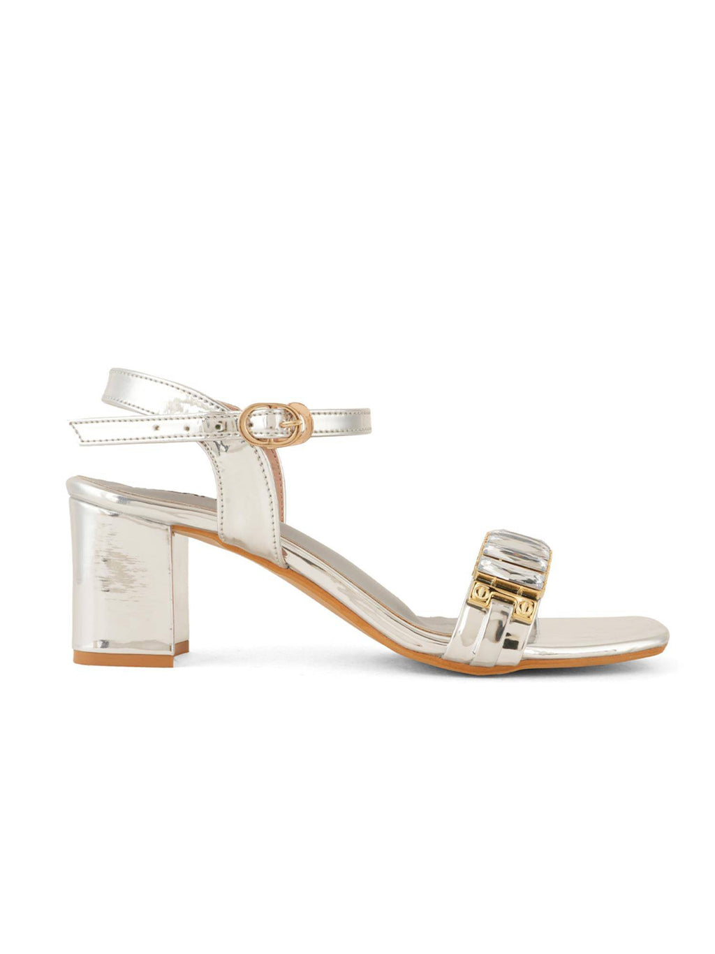 Women Sandal Heels - Gold | H78 - view 16