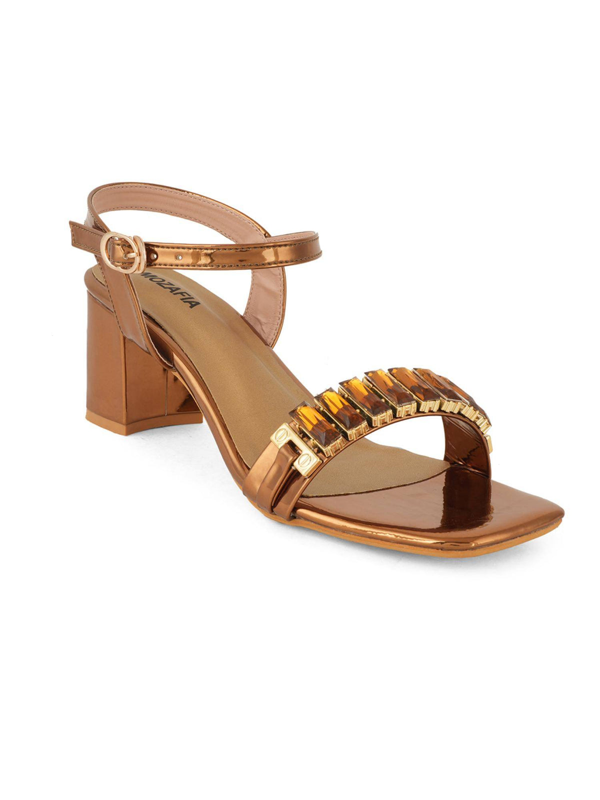 Women Sandal Heels - Gold | H78 - view 2