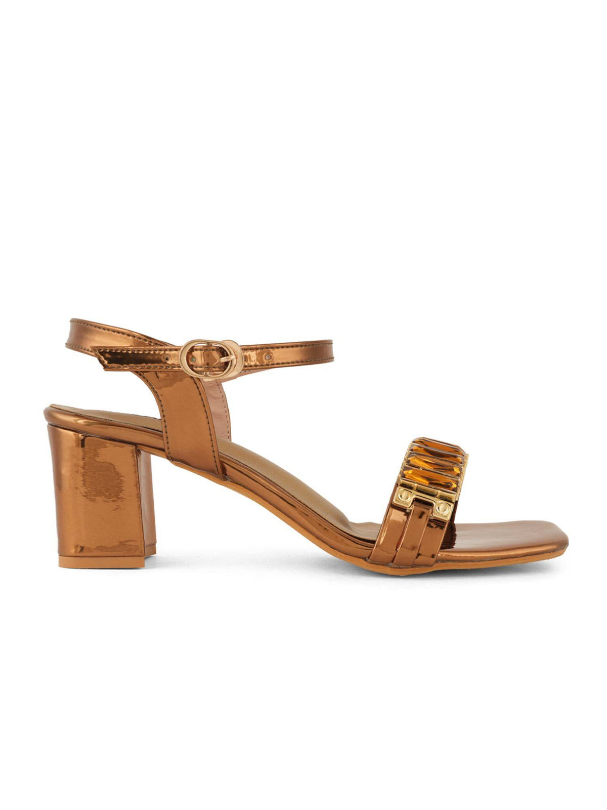 Women Sandal Heels - Gold | H78 - view 7