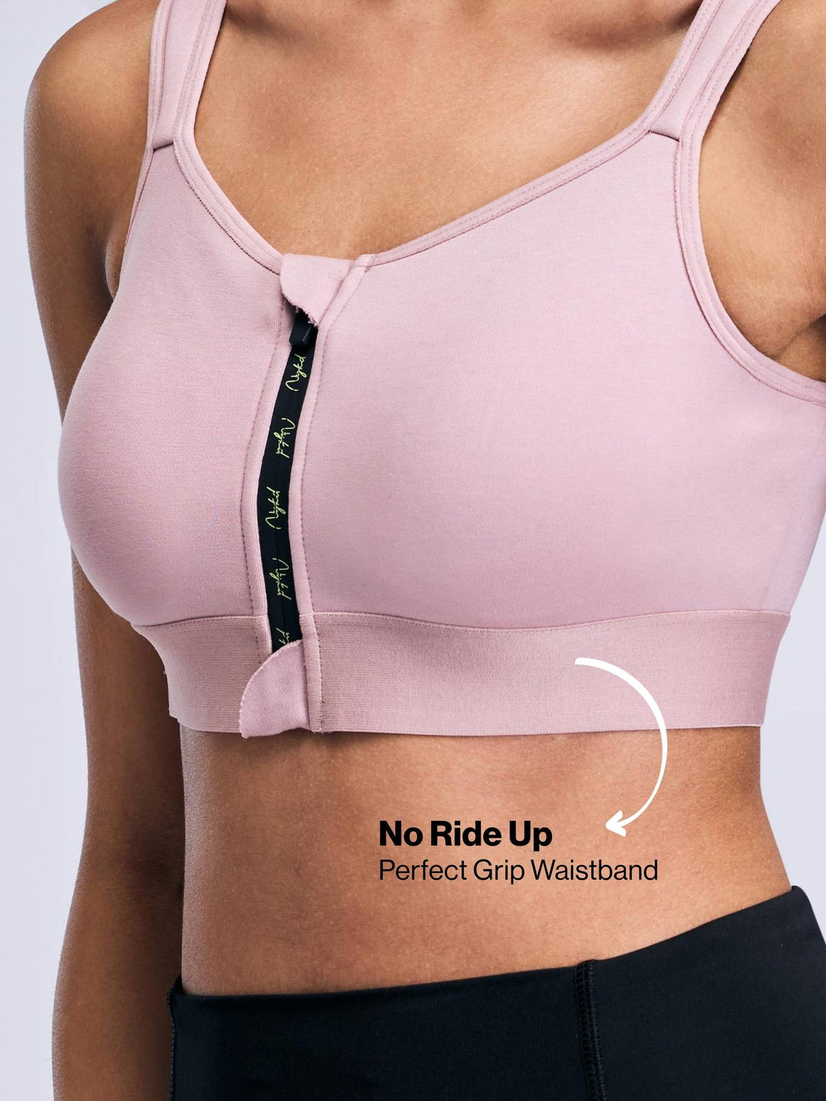 Full Coverage Front Open High Impact Posture Correcting Sports Bra NYK907 Blue | sb09 - view 16
