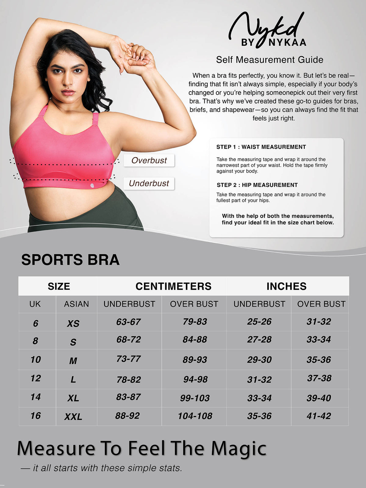 Full Coverage Front Open High Impact Posture Correcting Sports Bra NYK907 Fawn | sb09 - view 9