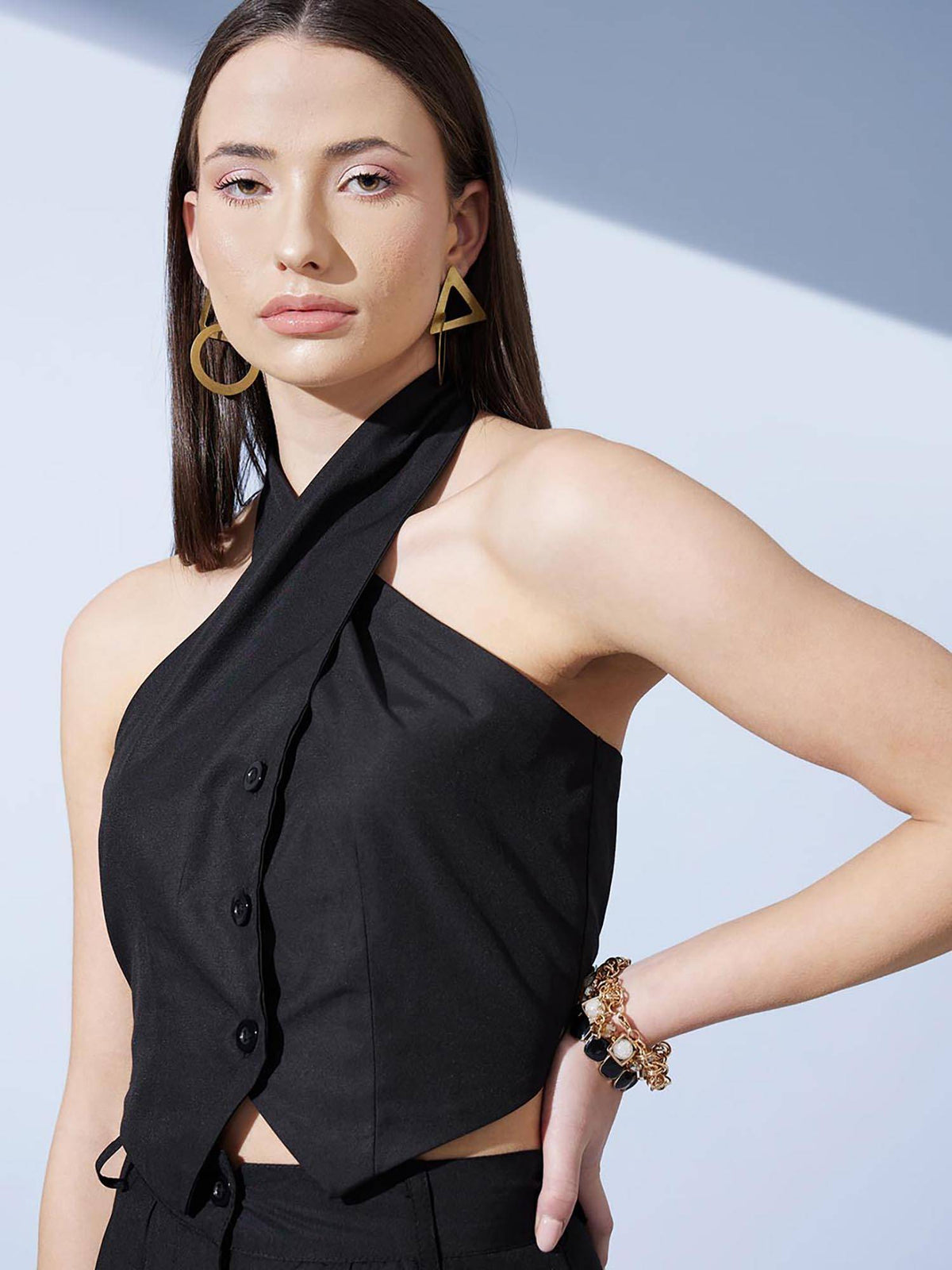 Yellow Solid Regular Top | HT67 - view 7