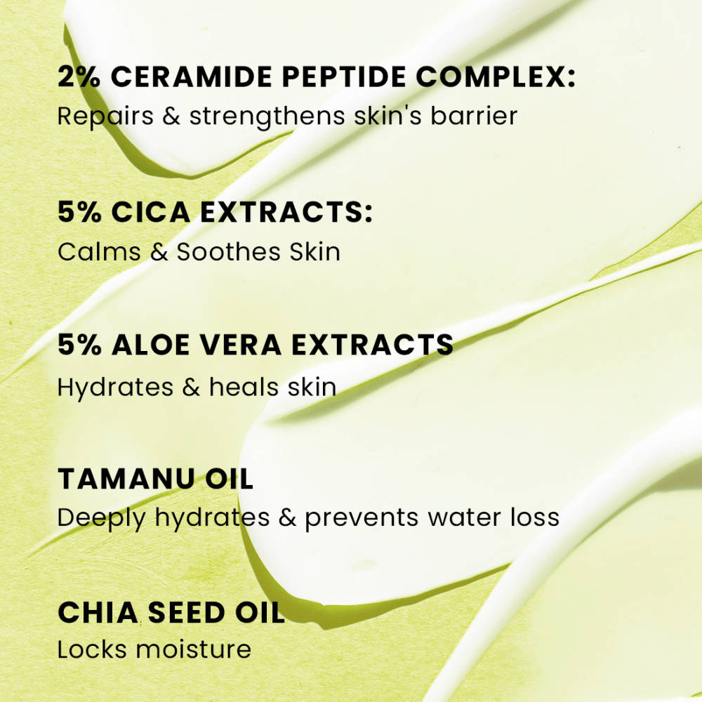 2% Ceramide-Peptide Complex Barrier Repair Moisturizer-Dry Skin Non-Comedogenic & Lightweight | FC3 - view 4