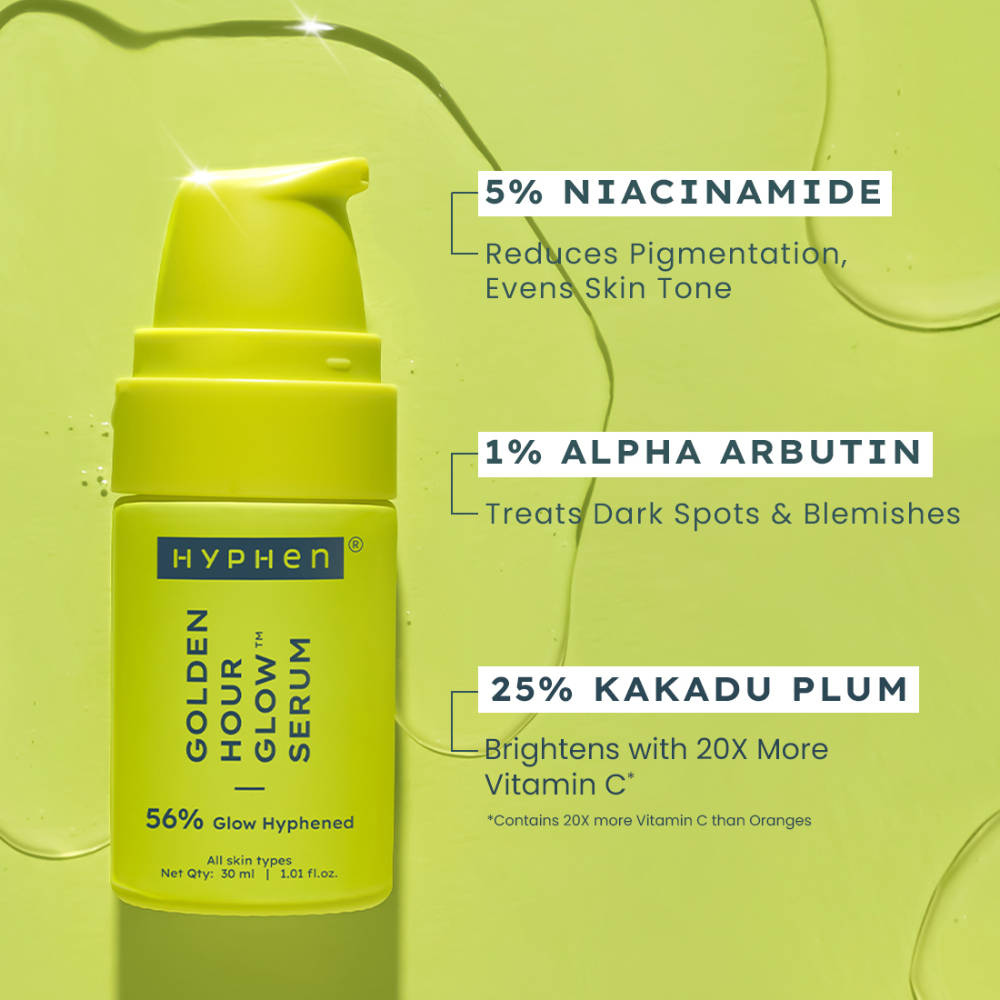 Golden Hour Glow Serum 56% Glow Hyphened All Skin Types | Z8 - view 4