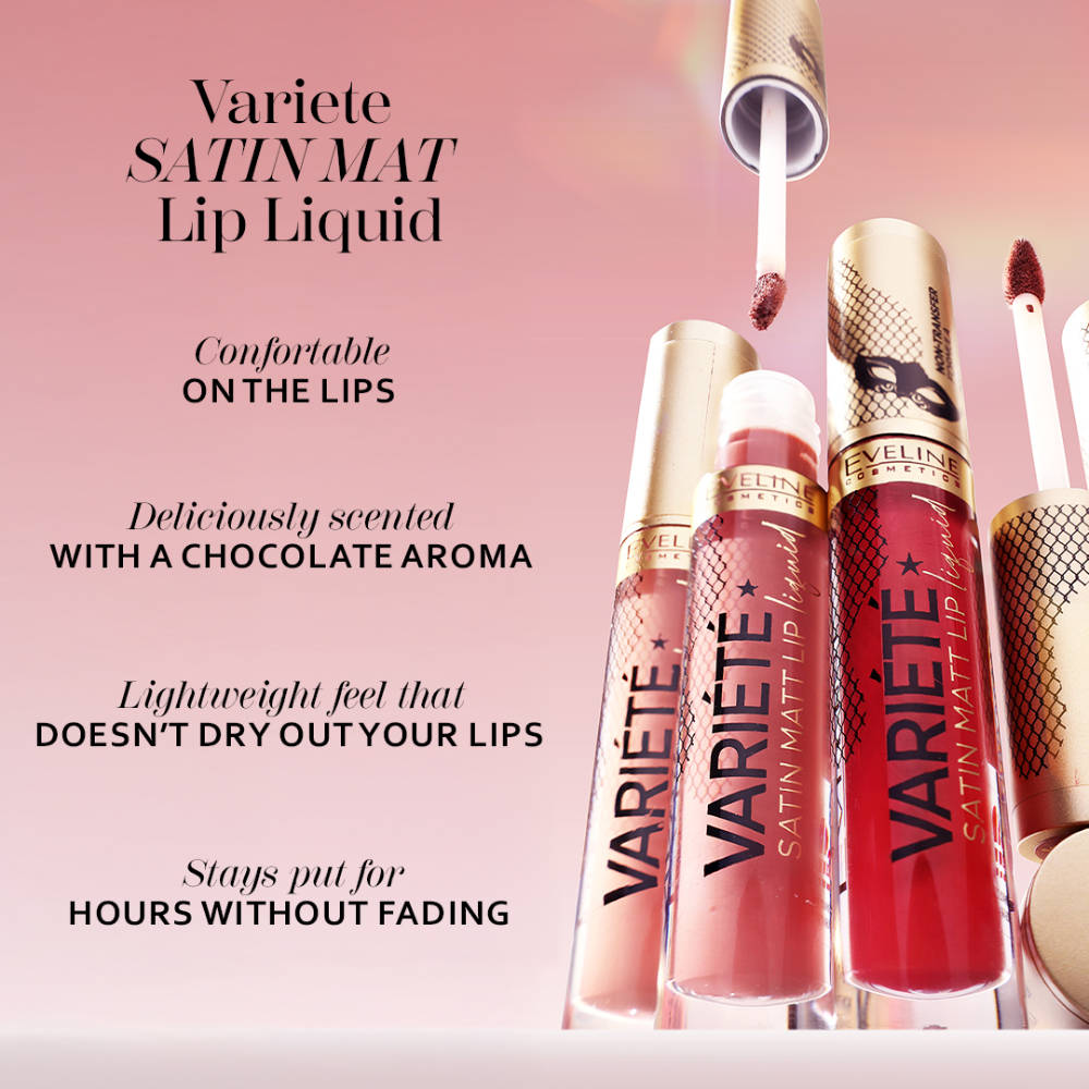 Variete Satin Matt Lip Liquid Lipstick | L12 - view 2