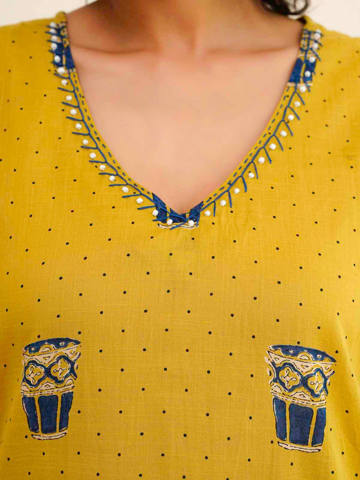 Cotton Printed Ultimate Aline Kurta for Women | KDG - view 3