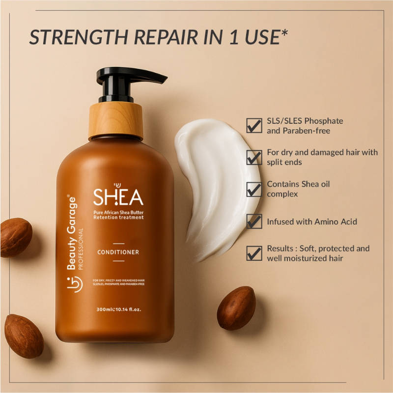 Pure African Shea Butter Retention Treatment Conditioner | H85 - view 2
