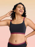 Varsity Edit Sports Bra - Dark Blue | sb09 - view 7