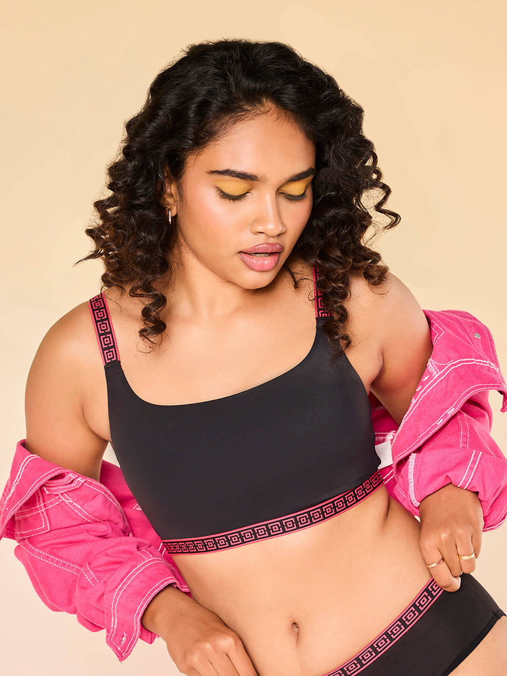 Varsity Edit Sports Bra - Dark Blue | sb09 - view 11