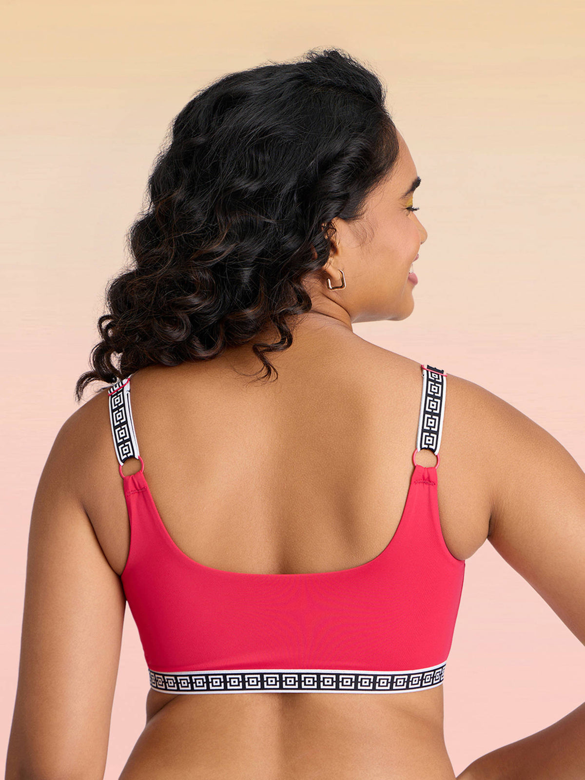 Varsity Edit Sports Bra - Dark Blue | sb09 - view 15