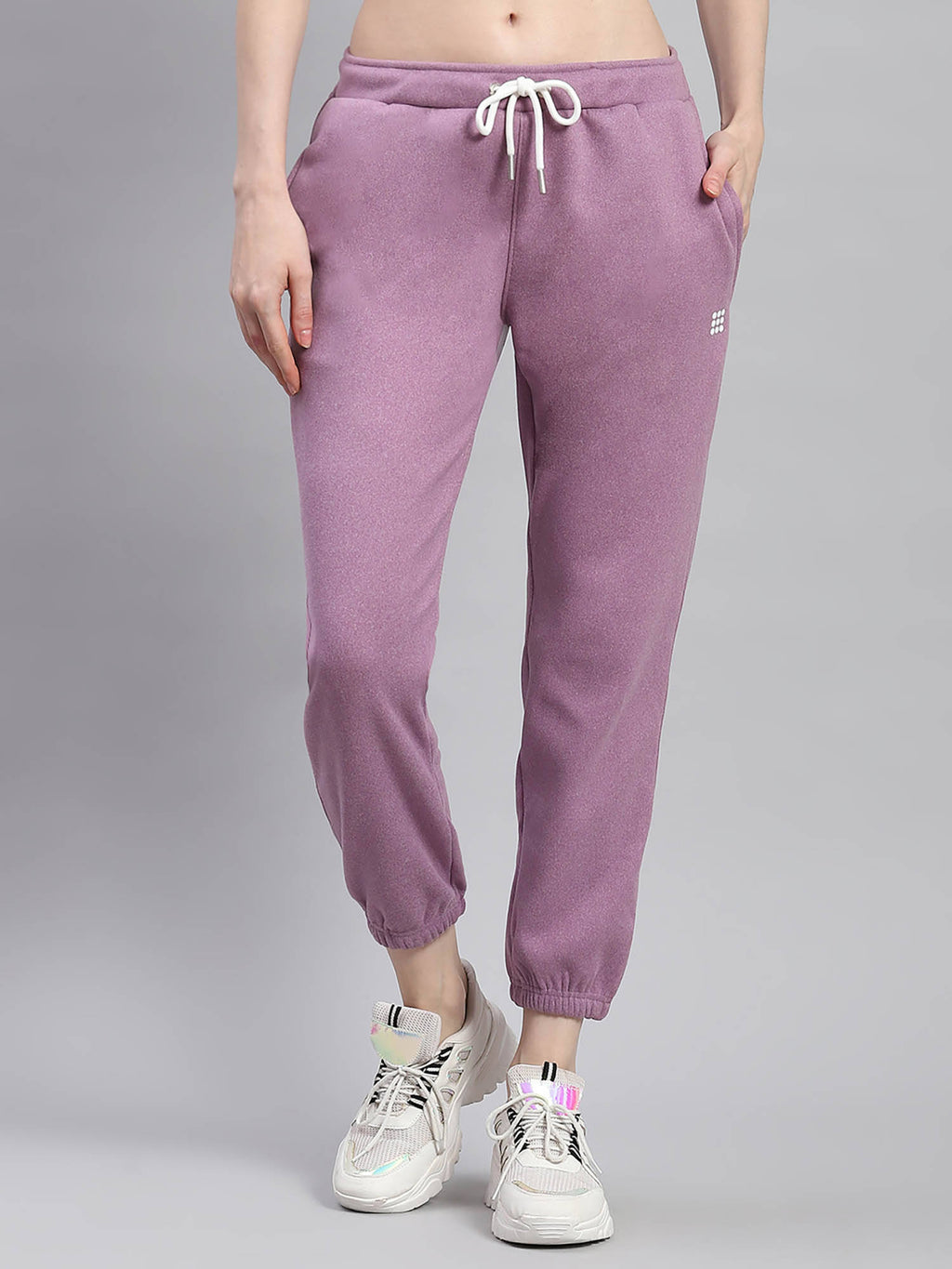 Women Solid Green Tapered Joggers | WJ89 - view 8