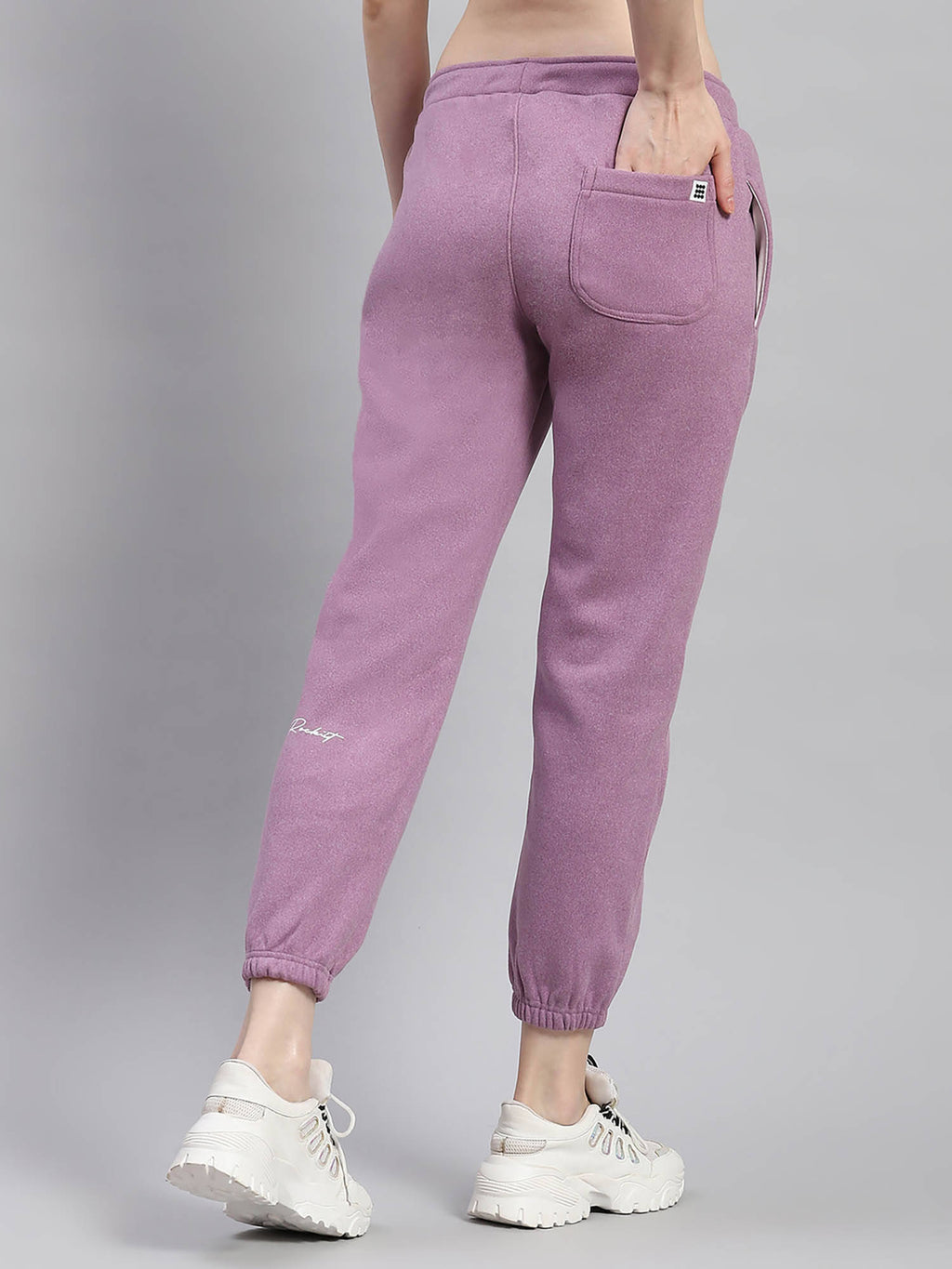 Women Solid Green Tapered Joggers | WJ89 - view 11