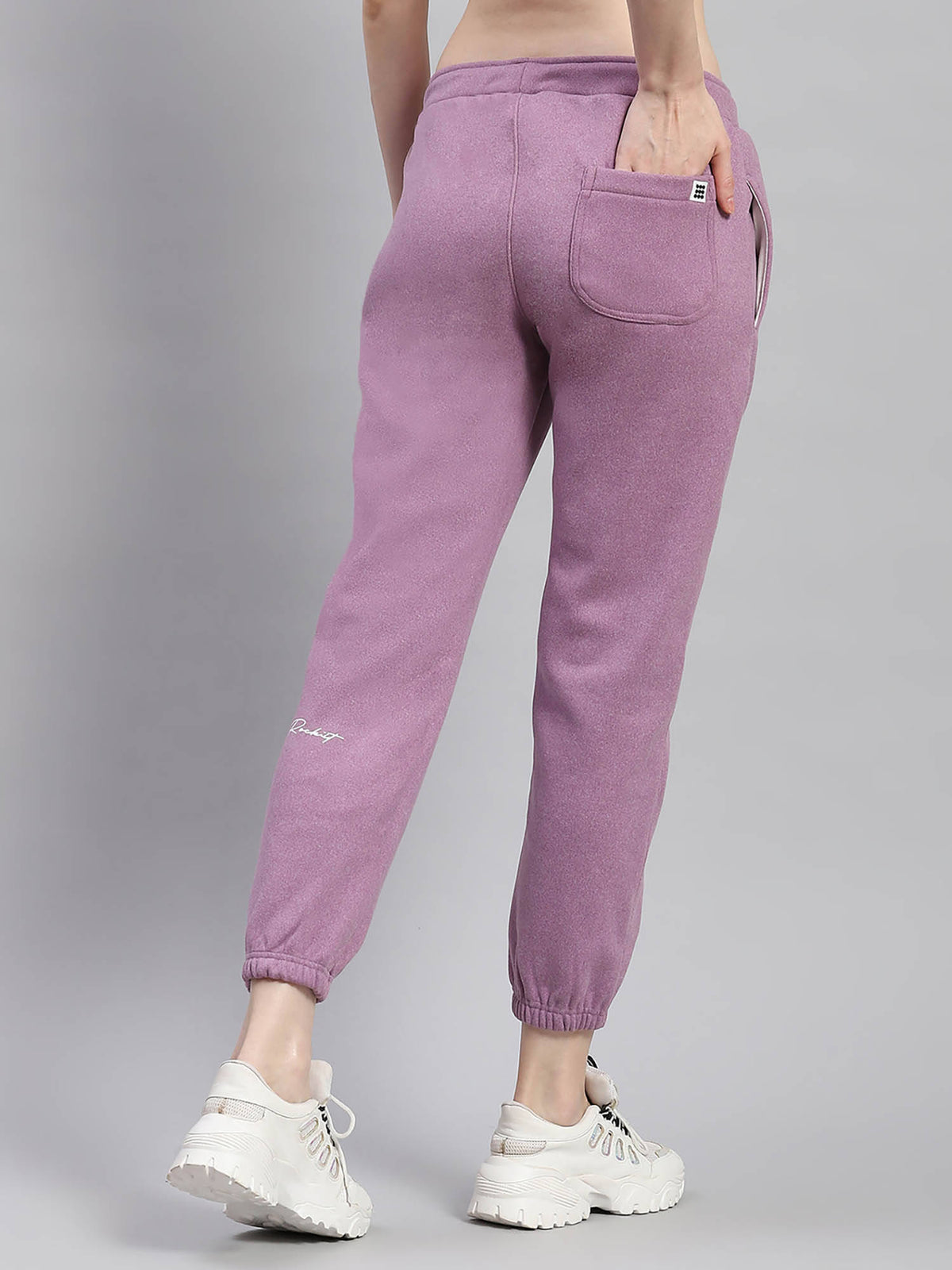 Women Solid Green Tapered Joggers | WJ89 - view 11