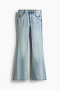 Women Blue Flared High Jeans | ST23 - view 1