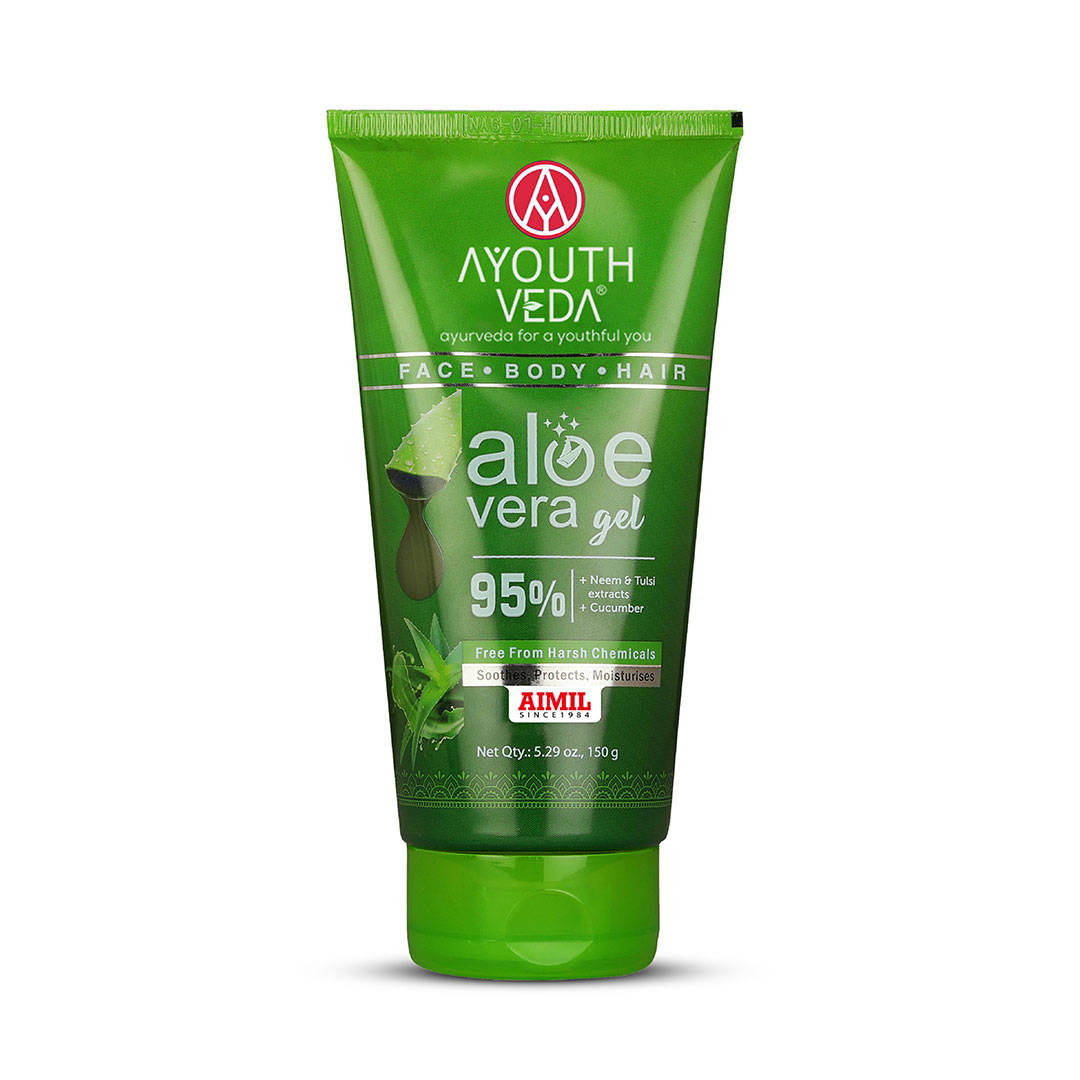 95% Pure Aloe Vera Gel - Multipurpose Hydration For Skin, Body & Hair | H02 - view 1