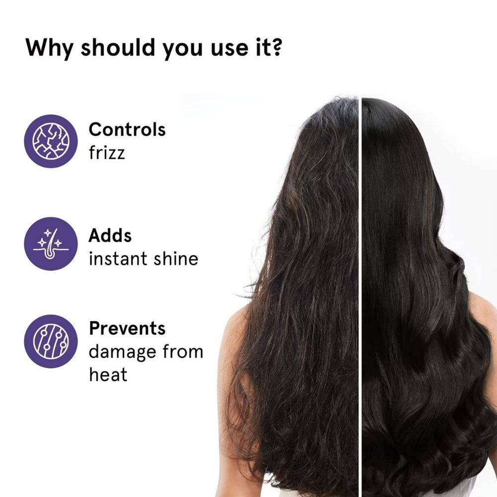Hair Strengthening Serum for Frizz Control, Heat Protection & Instant Shine | BWS9 - view 2