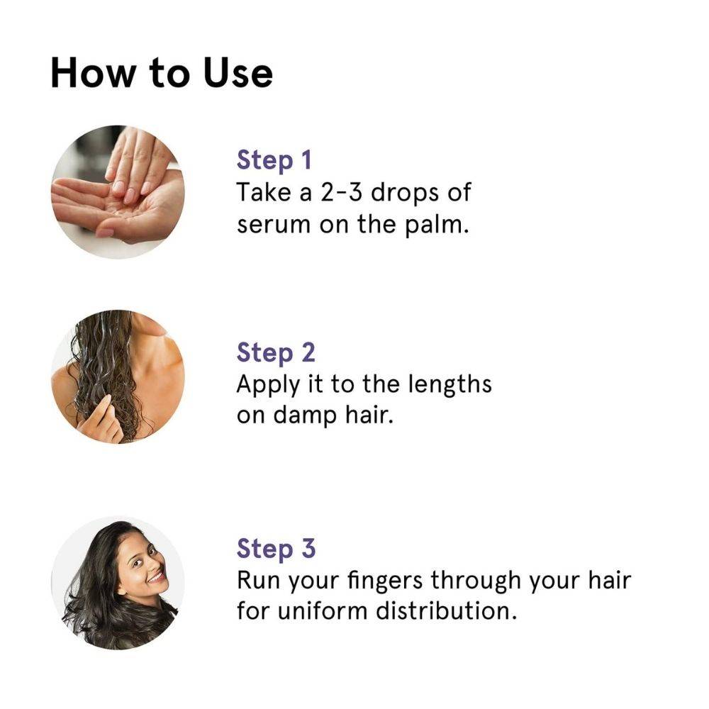 Hair Strengthening Serum for Frizz Control, Heat Protection & Instant Shine | BWS9 - view 4