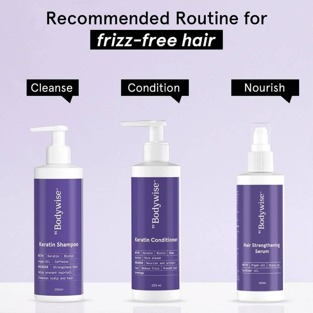 Hair Strengthening Serum for Frizz Control, Heat Protection & Instant Shine | BWS9 - view 6