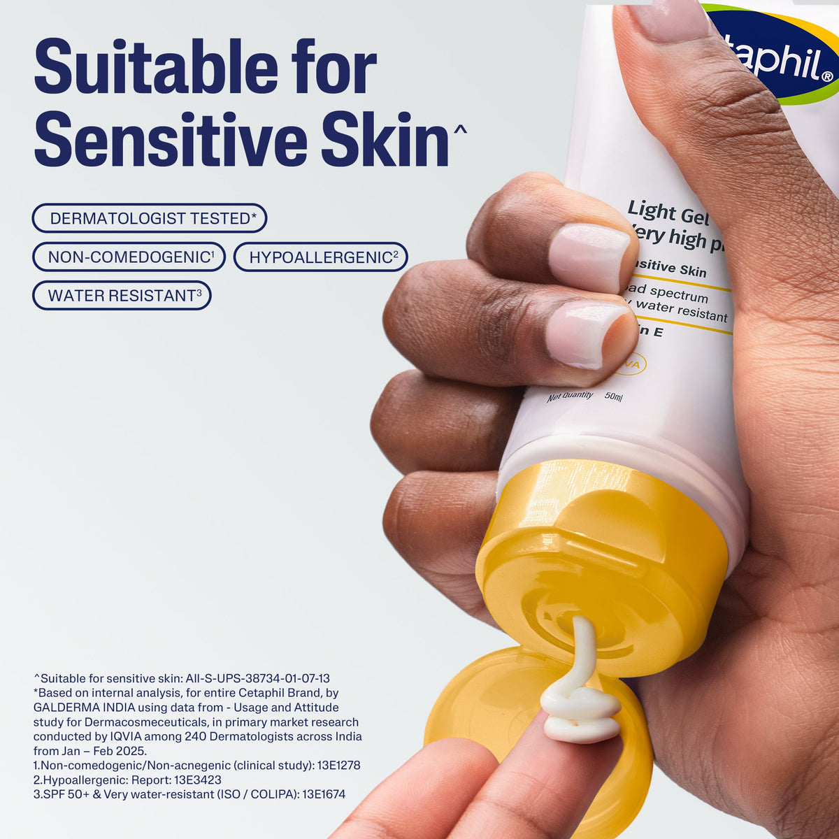 Cetaphil Sunscreen SPF 50 | Dermat recommended for Sensitive Skin