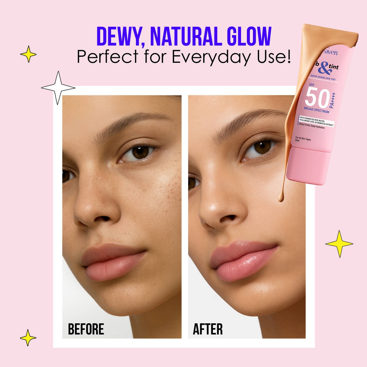BB & Tint BB Cream 4 In 1 Lightweight Foundation | F14 - view 6