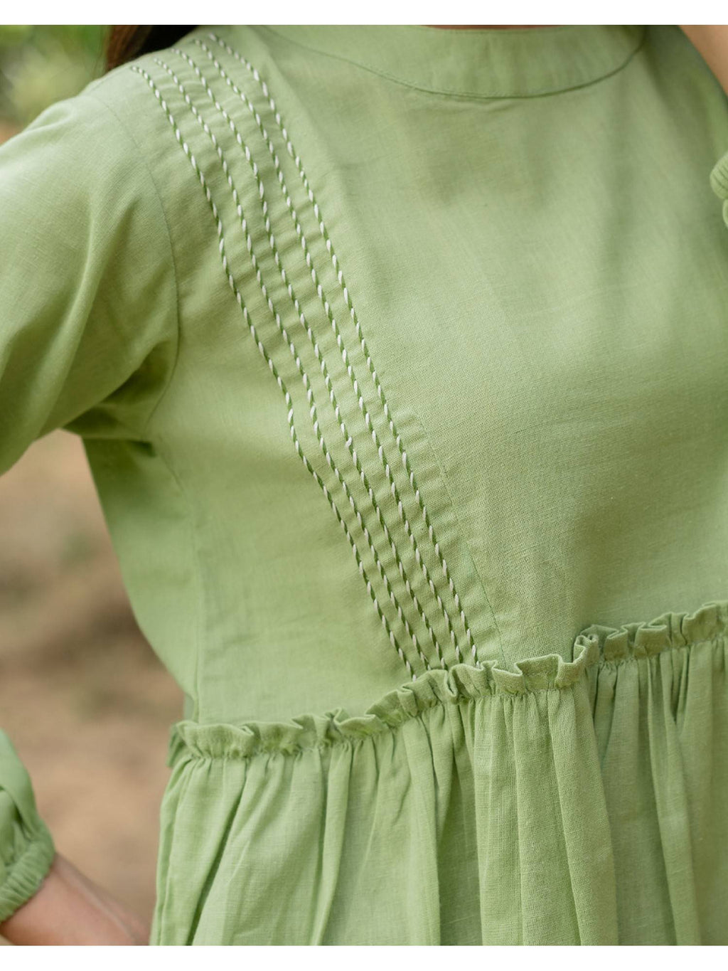 Peplum Blue Top | pt51 - view 21