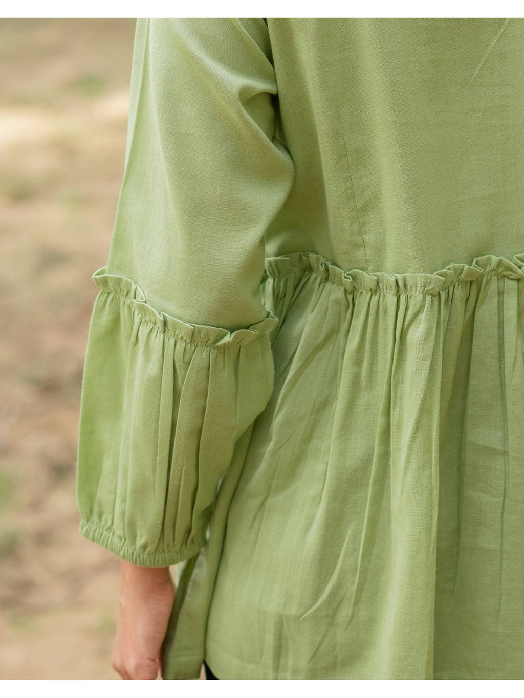 Peplum Blue Top | pt51 - view 25