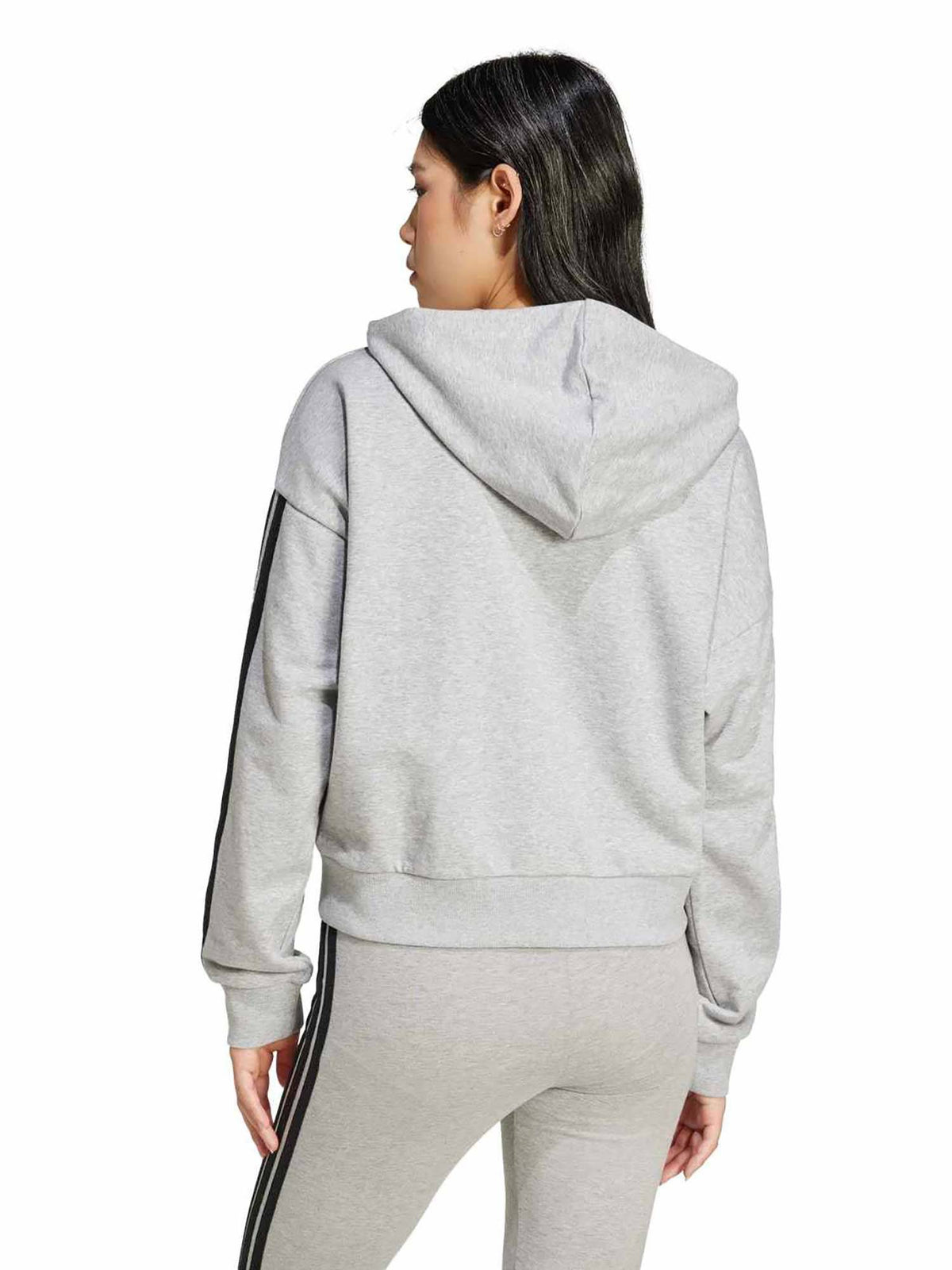 W 3S FT FZ HD Women Grey Training Jacket | JK12 - view 3