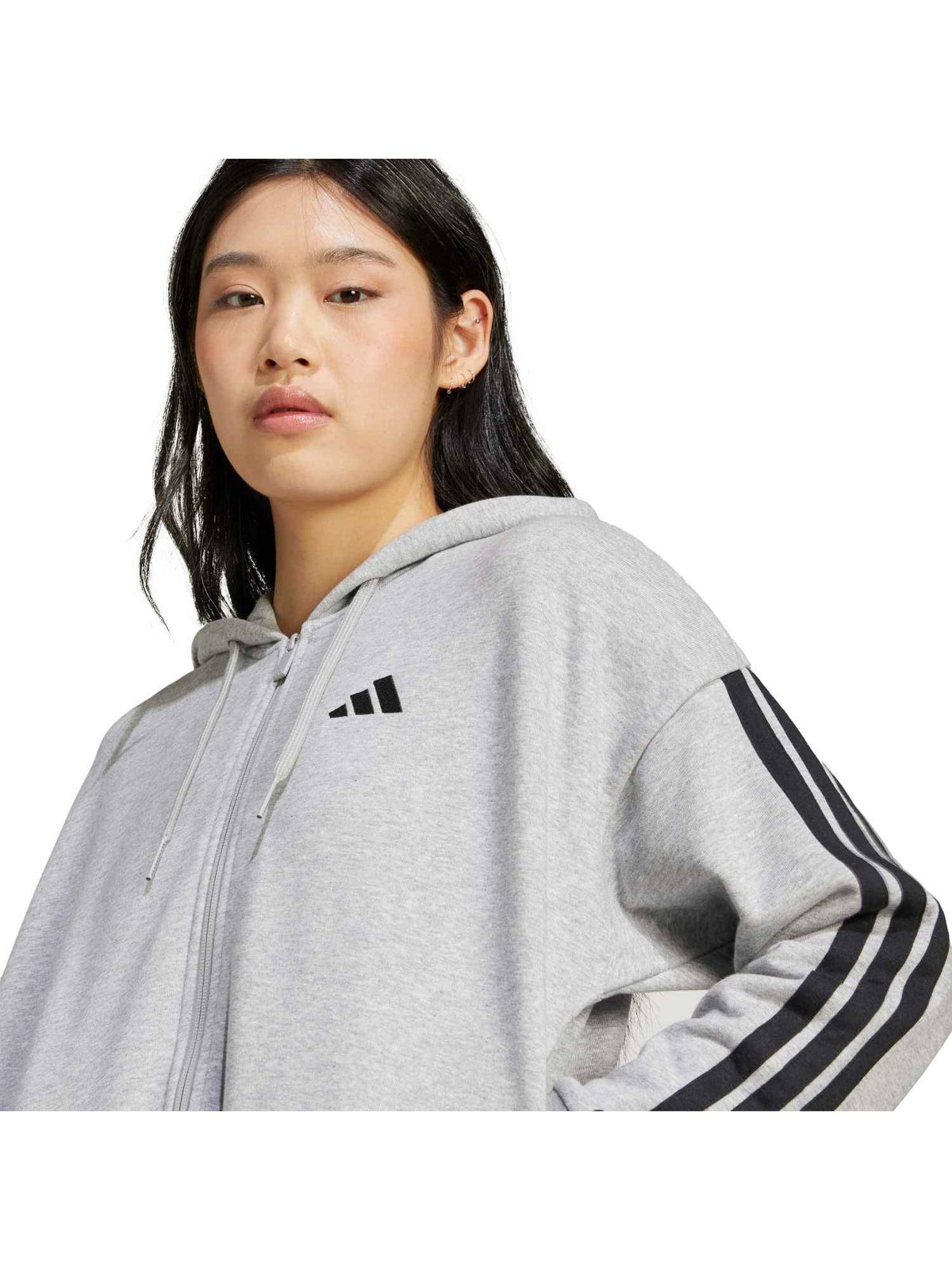 W 3S FT FZ HD Women Grey Training Jacket | JK12 - view 5