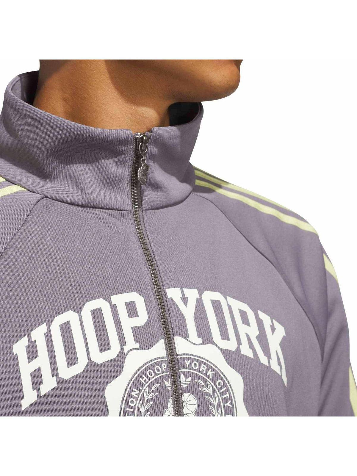 HYC TRACK JKT Unisex Grey Basketball Jacket | JK12 - view 5