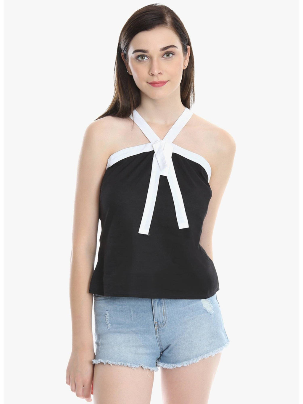 Women's Solid/Plain Top | HT67 - view 1