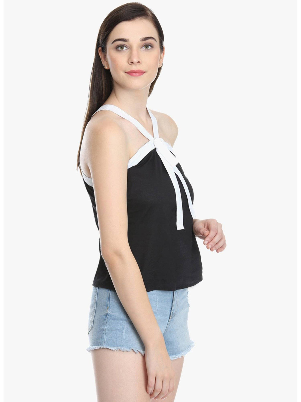 Women's Solid/Plain Top | HT67 - view 2