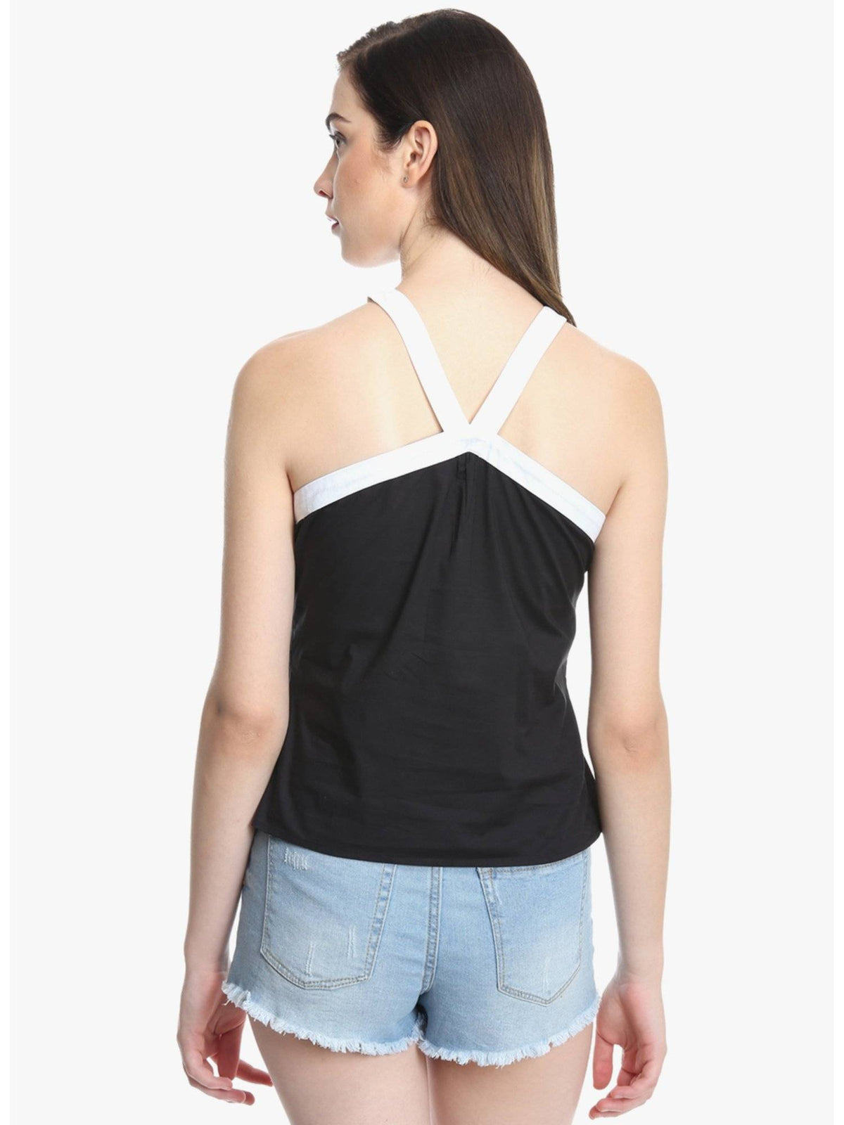 Women's Solid/Plain Top | HT67 - view 3