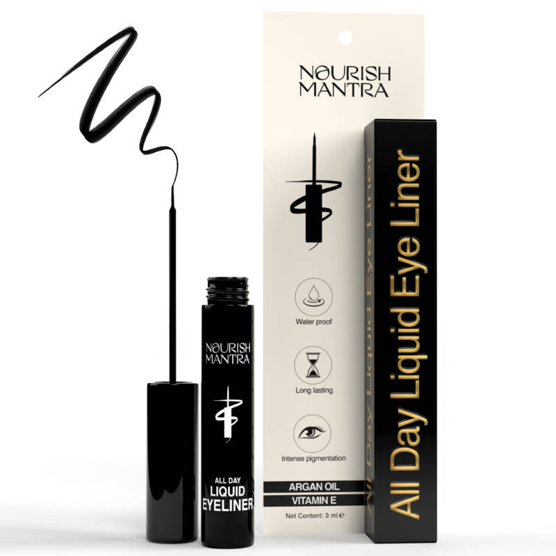 All-Day Liquid Eyeliner with Smudgeproof Intense Pigment | E20 - view 1