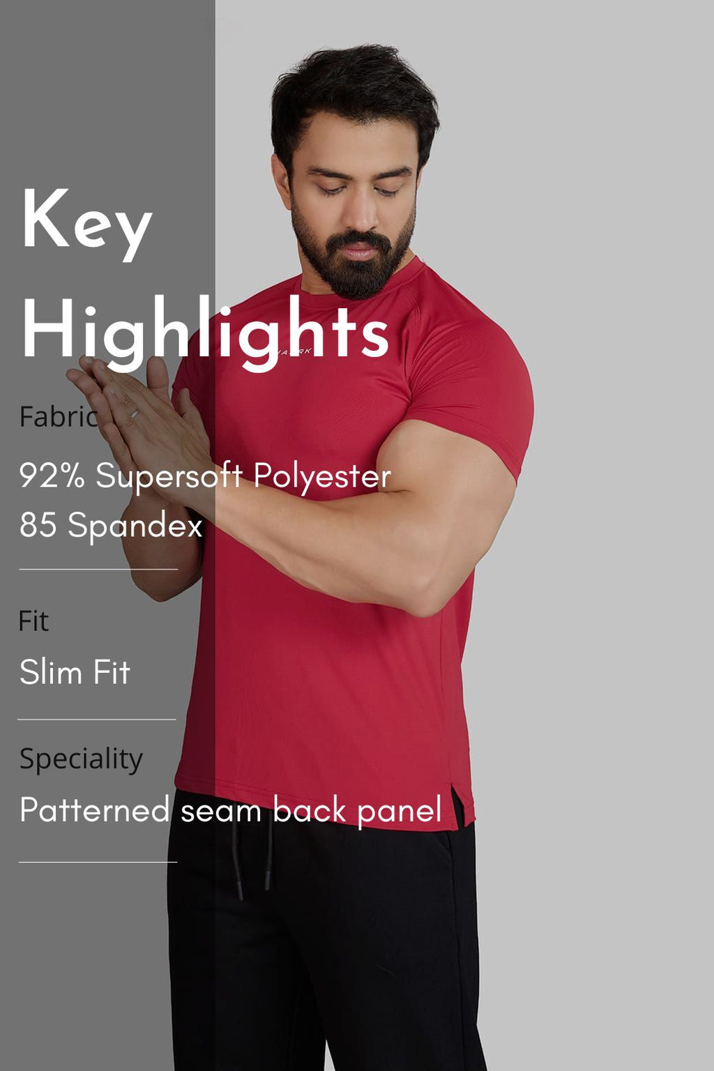 Sleek T-Shirt Red
