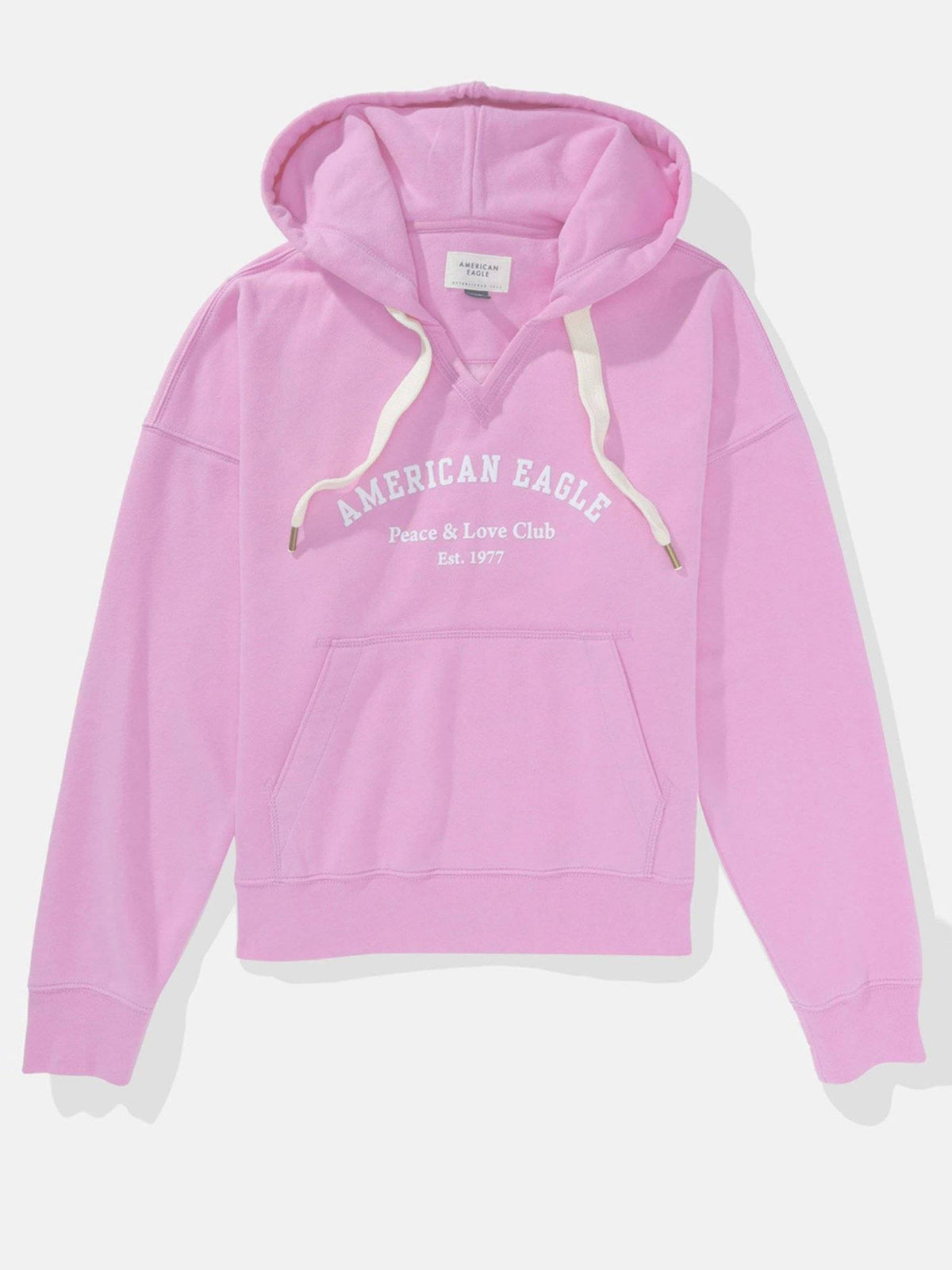 Pink Graphic Hooded Sweatshirt | HD56 - view 4