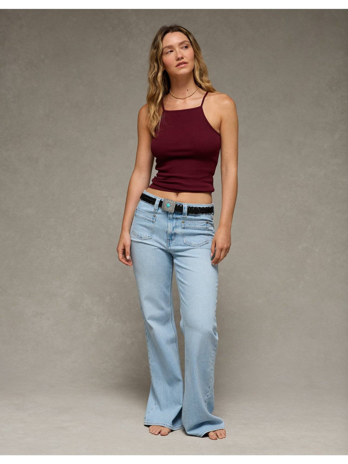 Women Wineberry Tank Top | TT98 - view 2