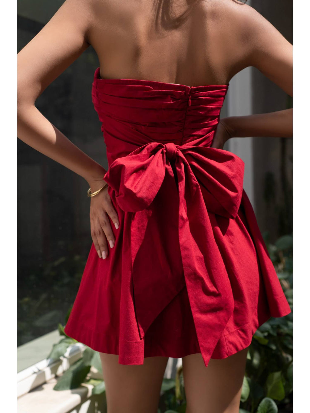 Red Rose Dress | D56 - view 2